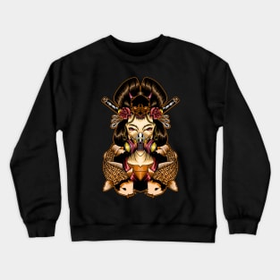 Fight Geisha Crewneck Sweatshirt